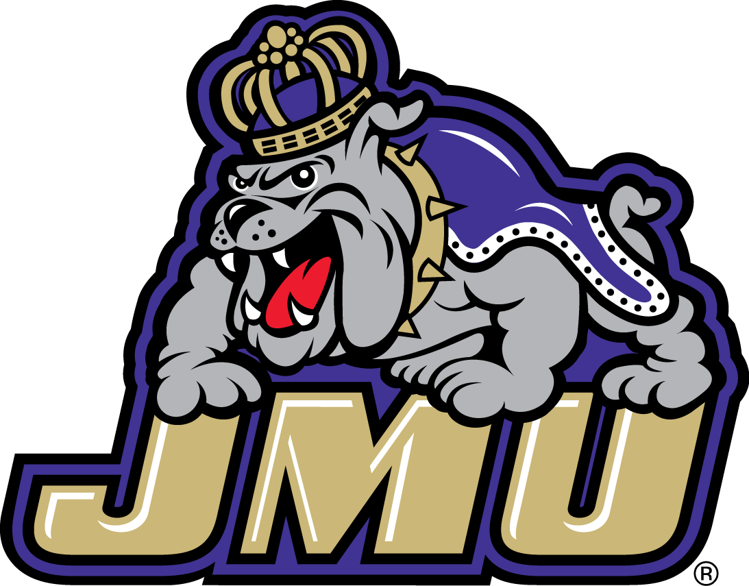 James Madison Dukes 2013-2016 Primary Logo iron on transfers for T-shirts